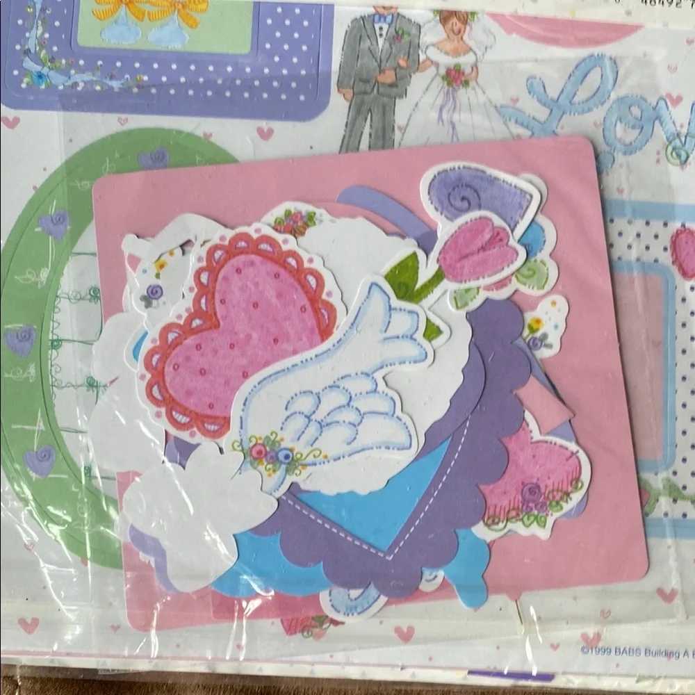 Scrapbooking Kit with Stickers - Multicolor